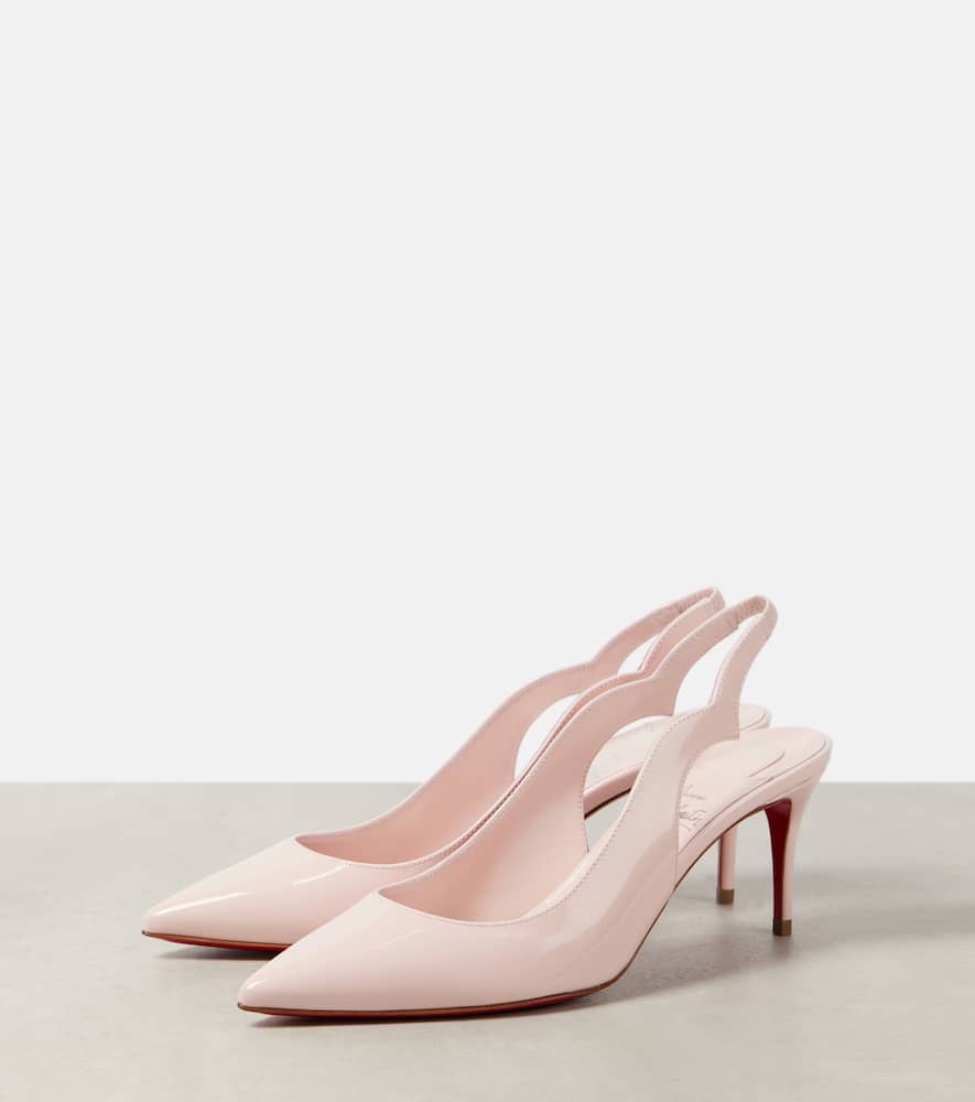 Christian Louboutin Hot Chick Sling 70 leather slingback pumps