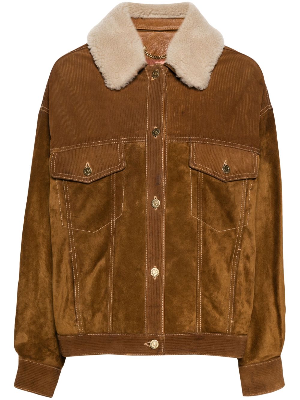 Suede jacket - Brown