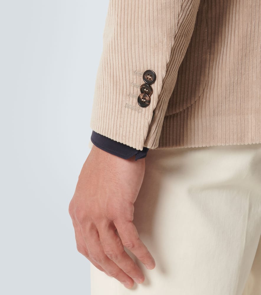 Incotex Cotton corduroy blazer