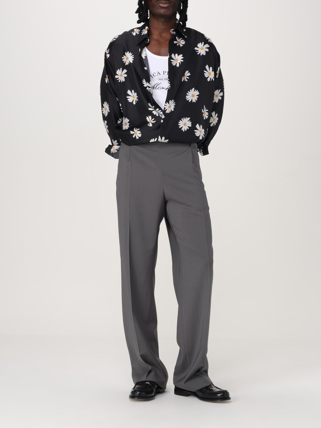 Pants Men color Grey