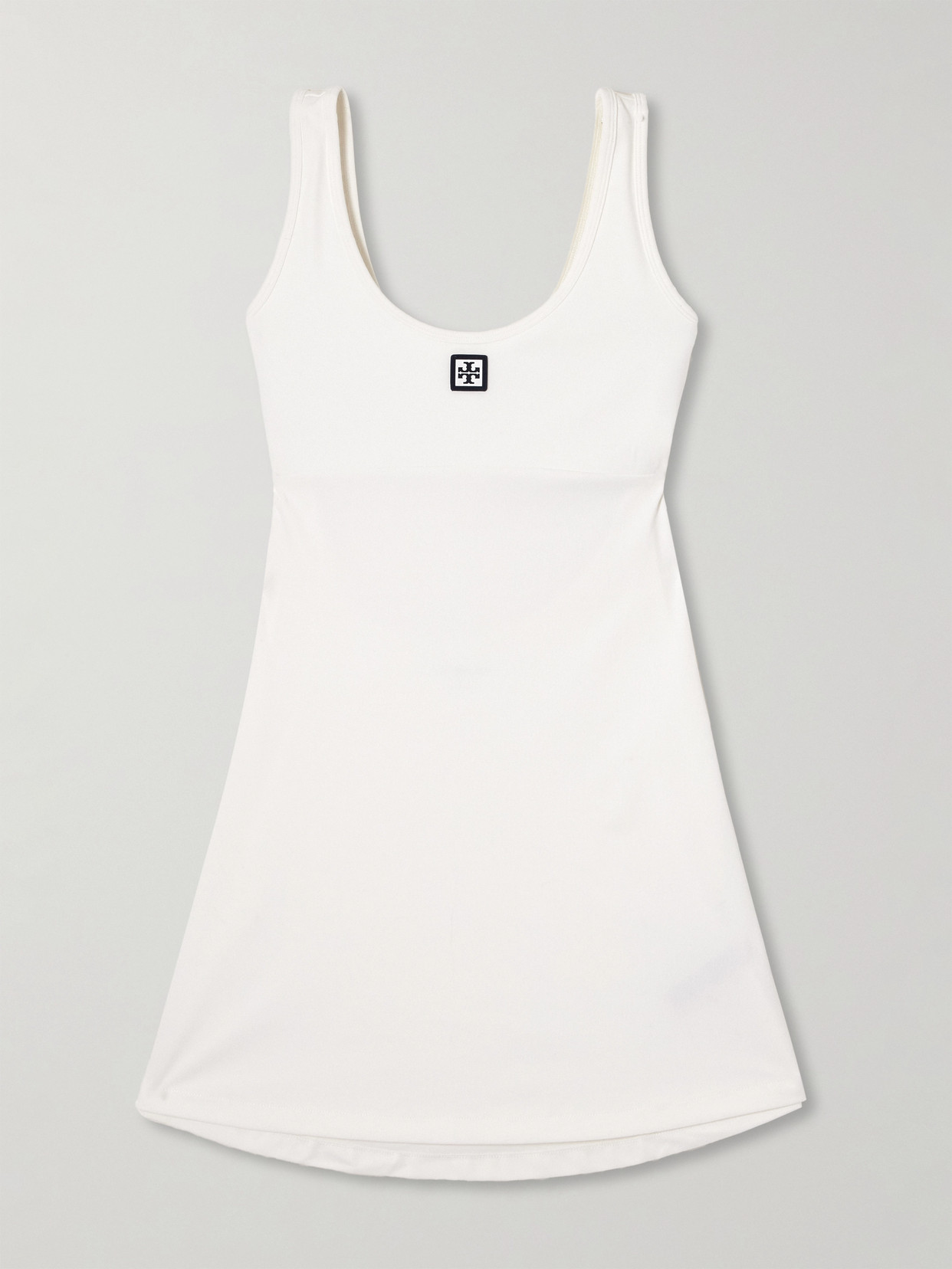 Stretch-jersey Mini Dress - White