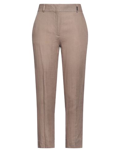 Woman Pants Khaki Size 2 Linen