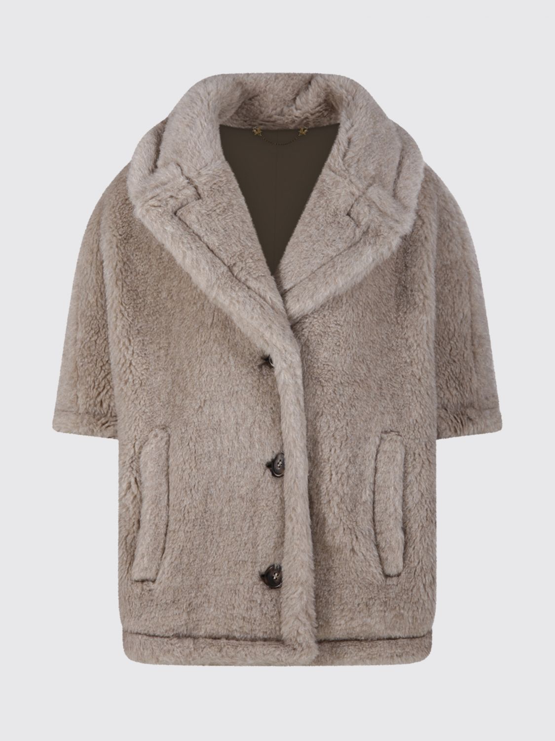 Coat Woman color Brown