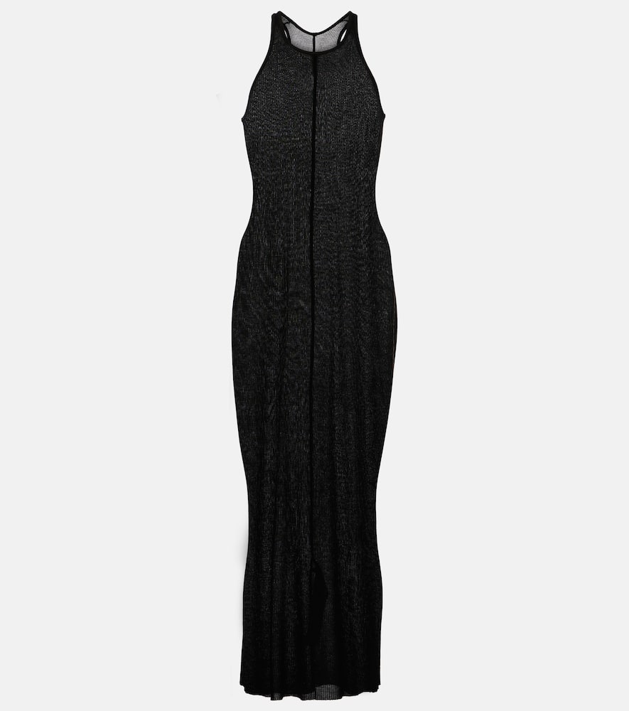 Jersey midi dress
