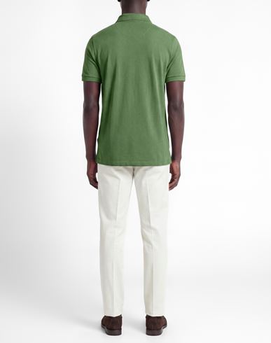 Man Polo shirt Green Size 40 Cotton