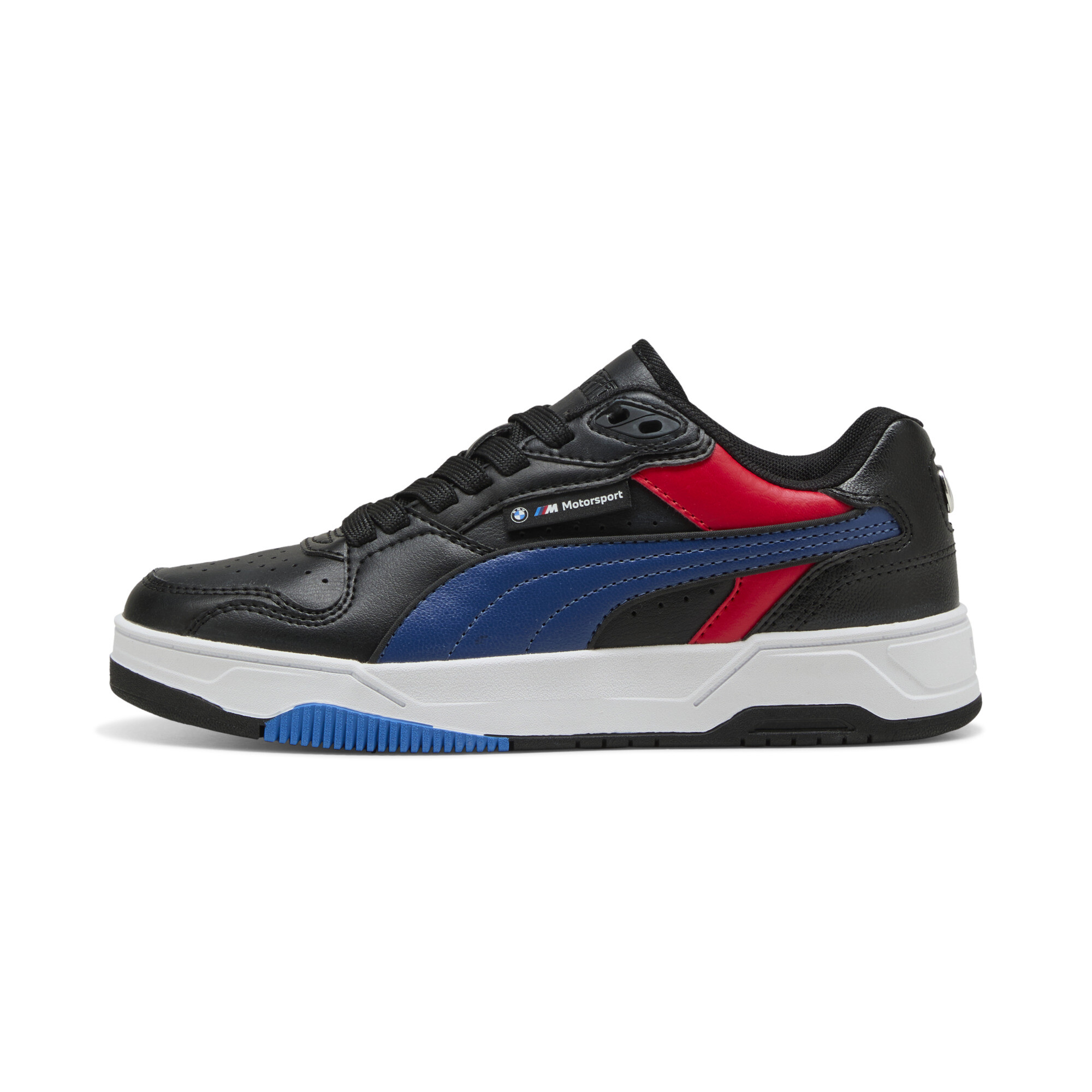PUMA Rebound Break Low BMW MMS Big Kids' Easy On Sneakers in Black
