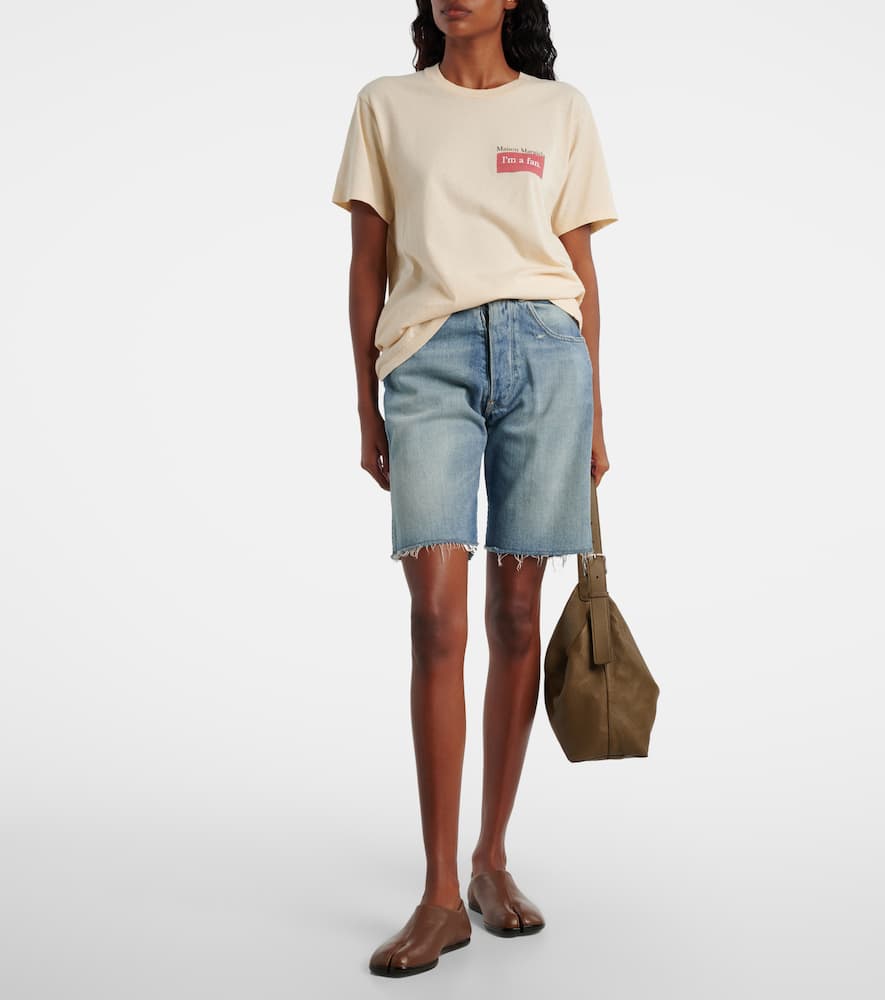 Printed cotton jersey T-shirt