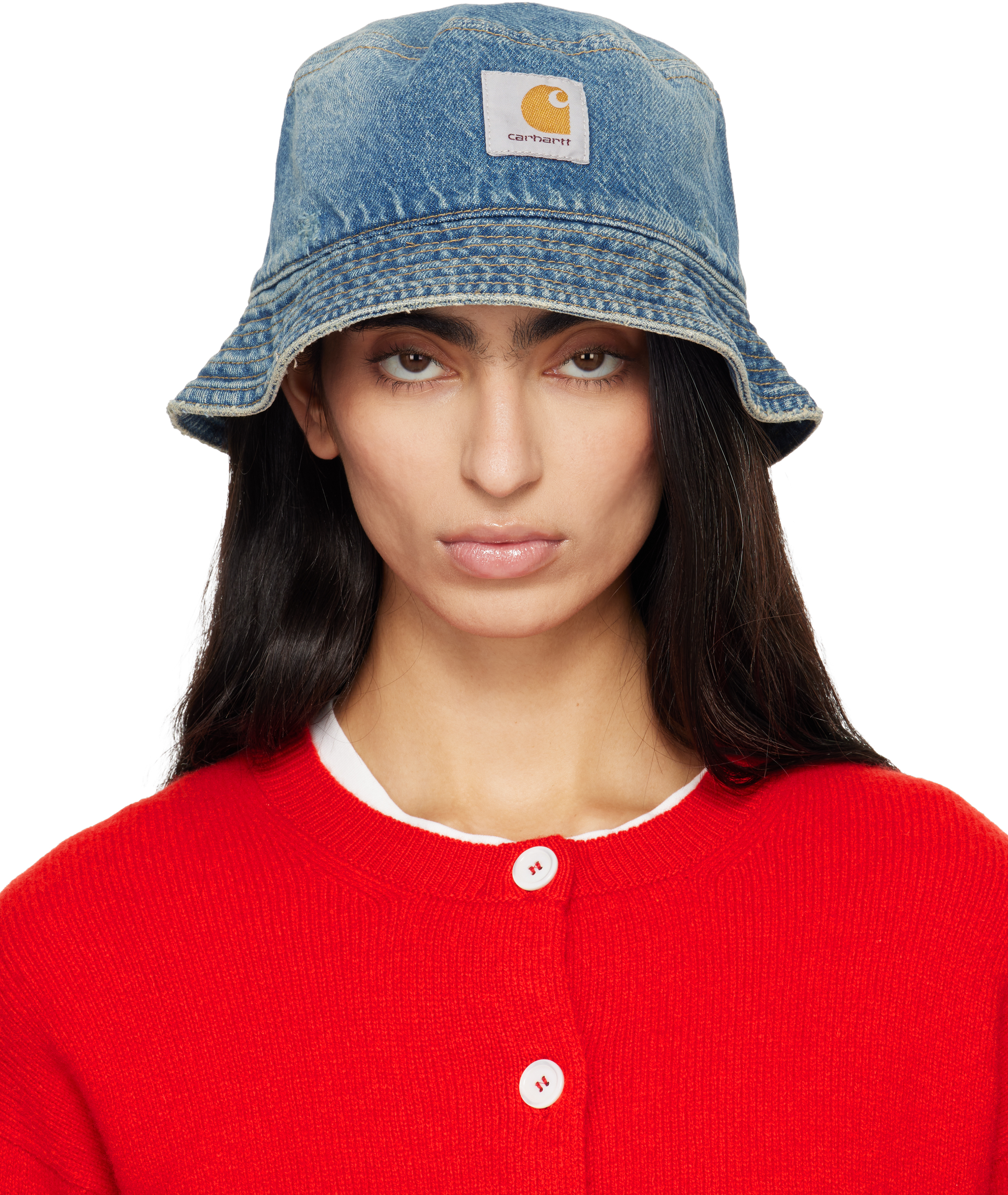 Blue Aden Bucket Hat