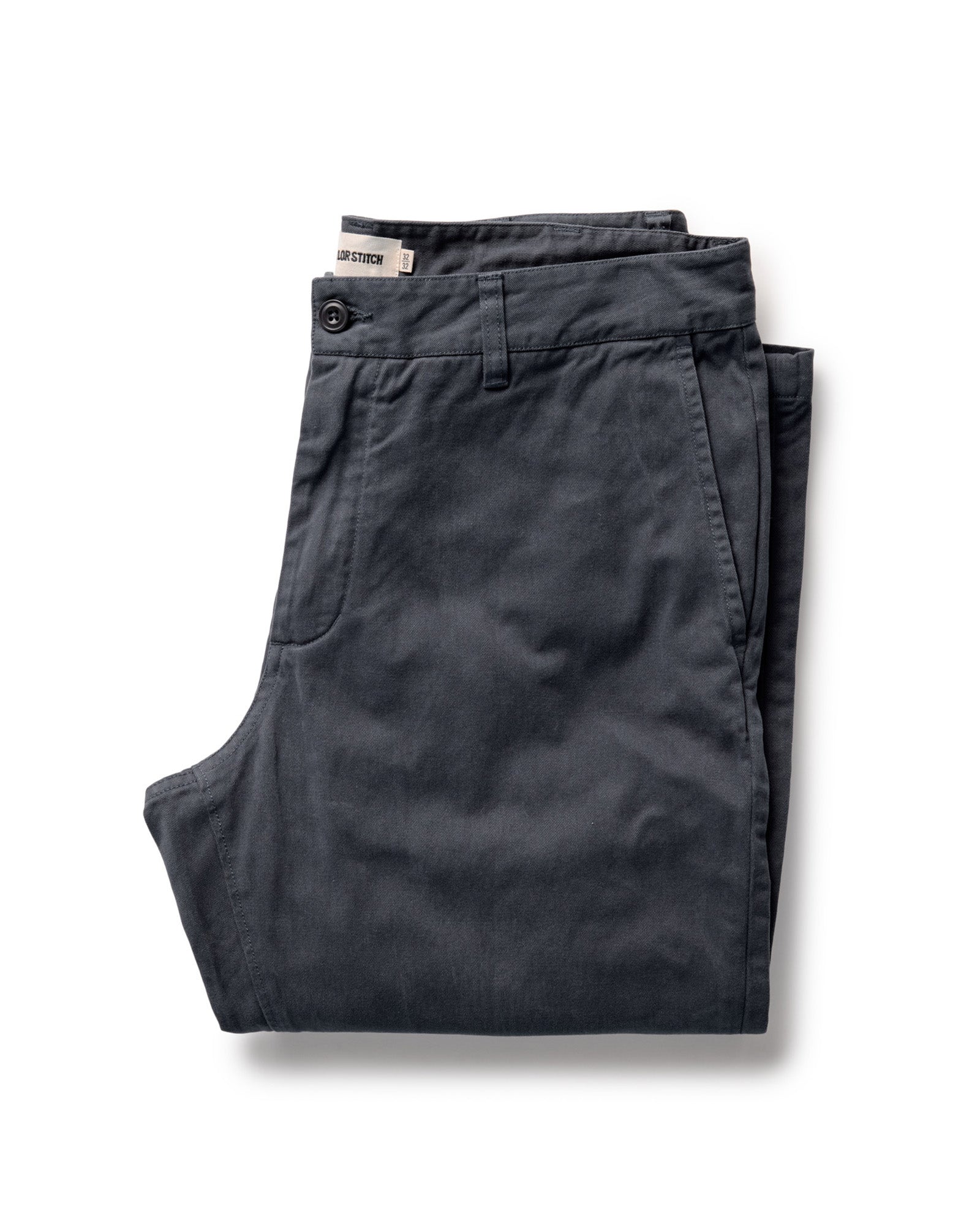 Men's Organic Cotton Tapered Fit Foundation Pant in Organic Navy