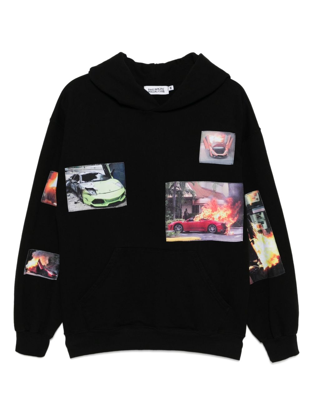 Totaled hoodie - Black