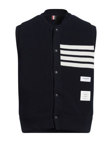 Man Vest Midnight blue Size 0 Virgin Wool