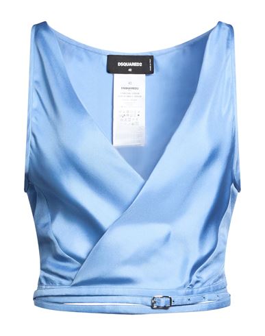 Woman Top Sky blue Size 0 Silk