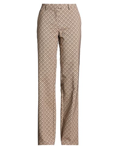 Woman Pants Beige Size 4 Cotton, Polyester, Nylon, Elastane