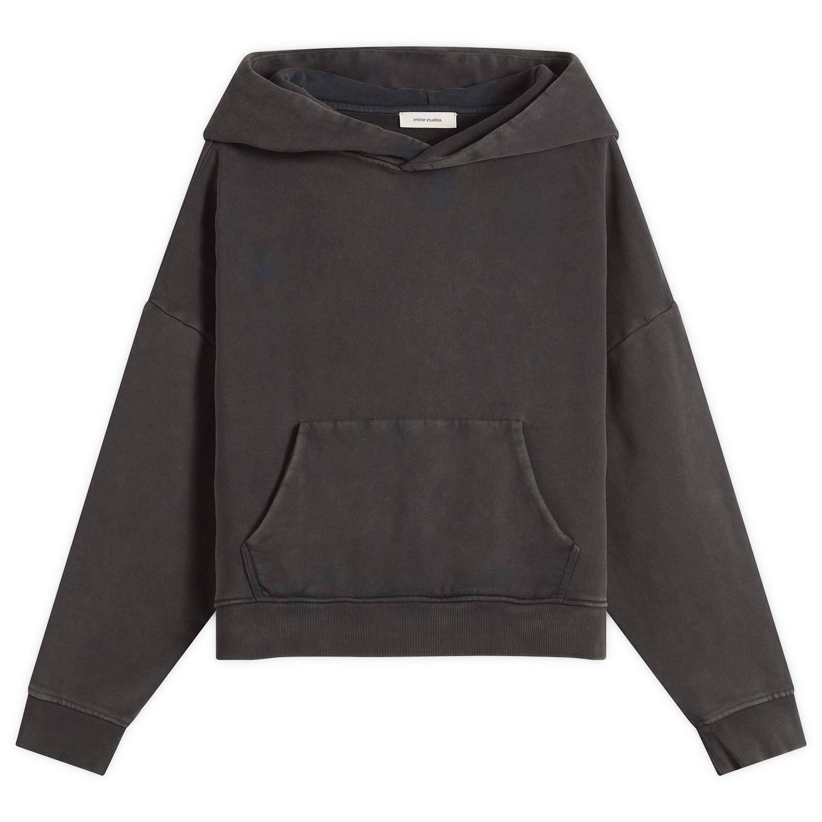 Men's Heavy Hoodie Washed Black