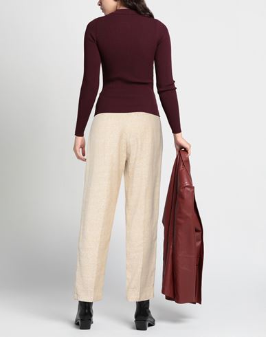 Forte_forte Woman Pants Beige Size 2 Linen, Cotton