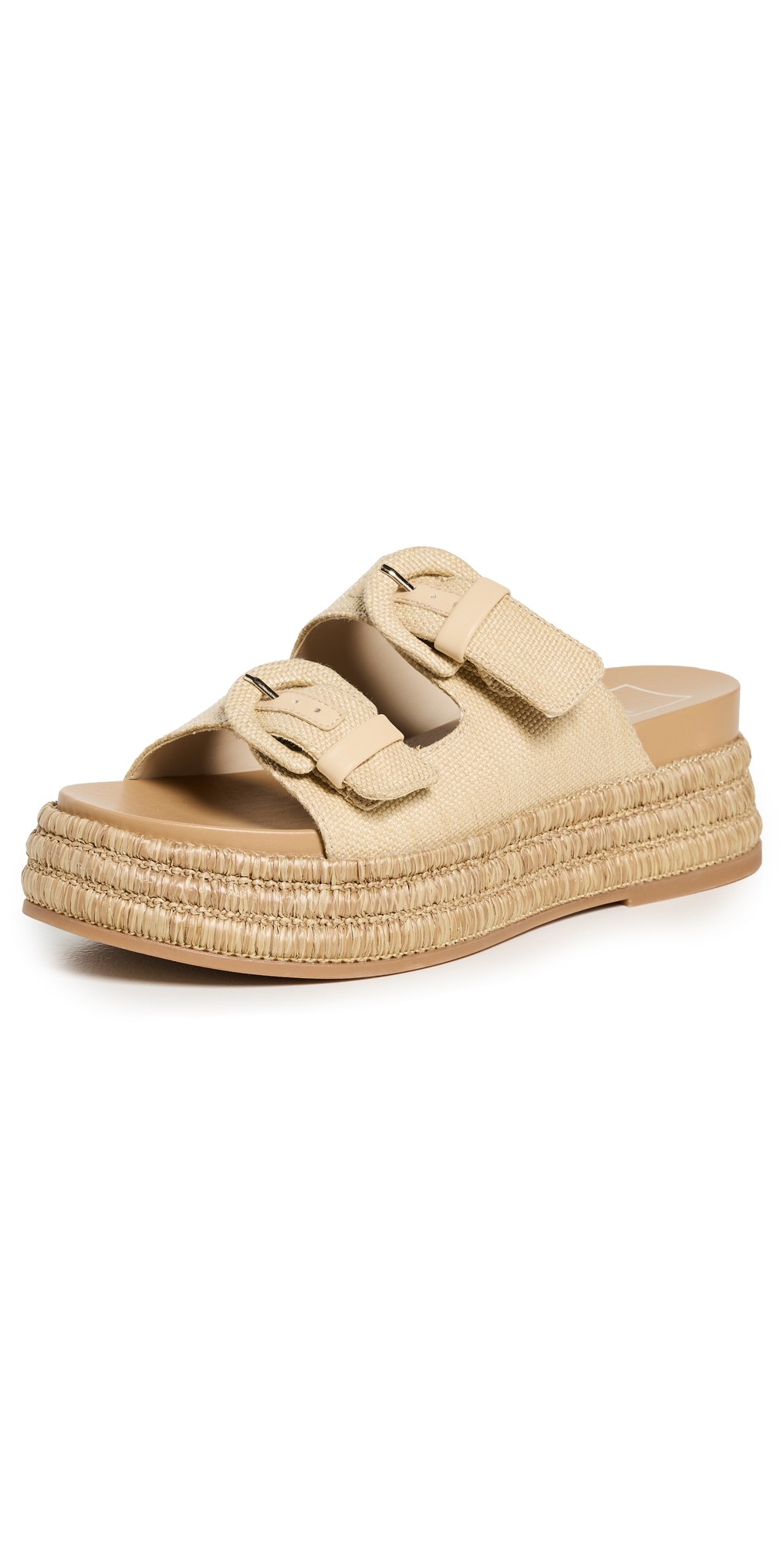 Dolce Vita Witny Sandals Lt Natural Woven Raffia