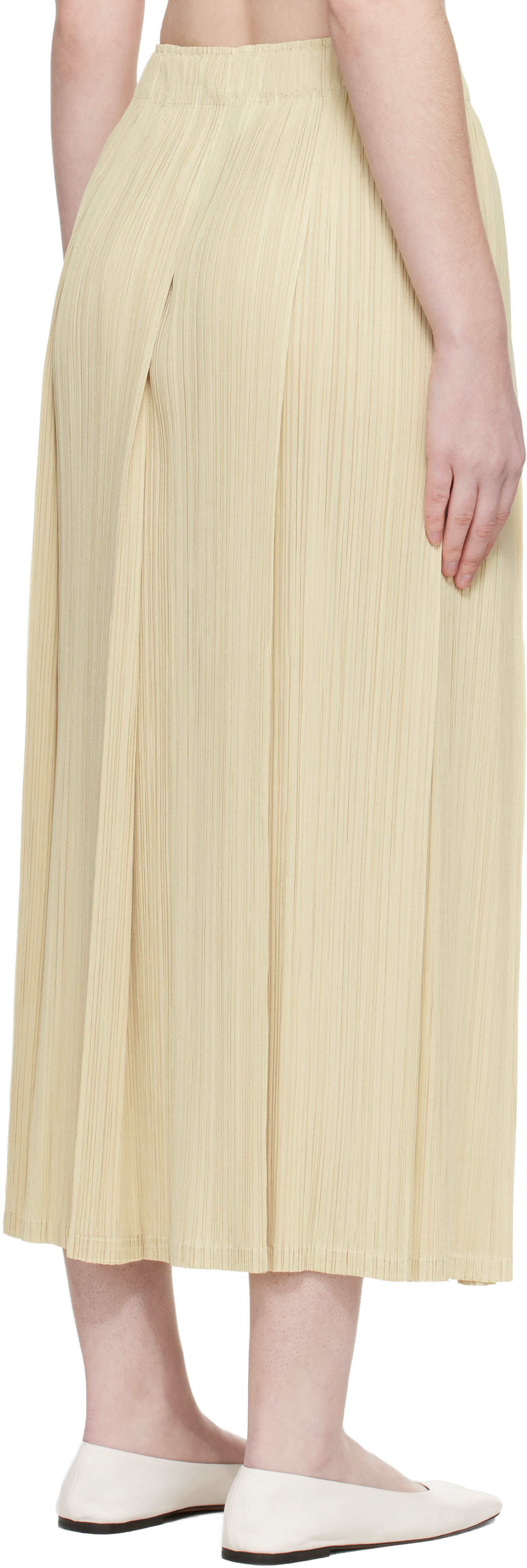 Beige Monthly Colors December Maxi Skirt