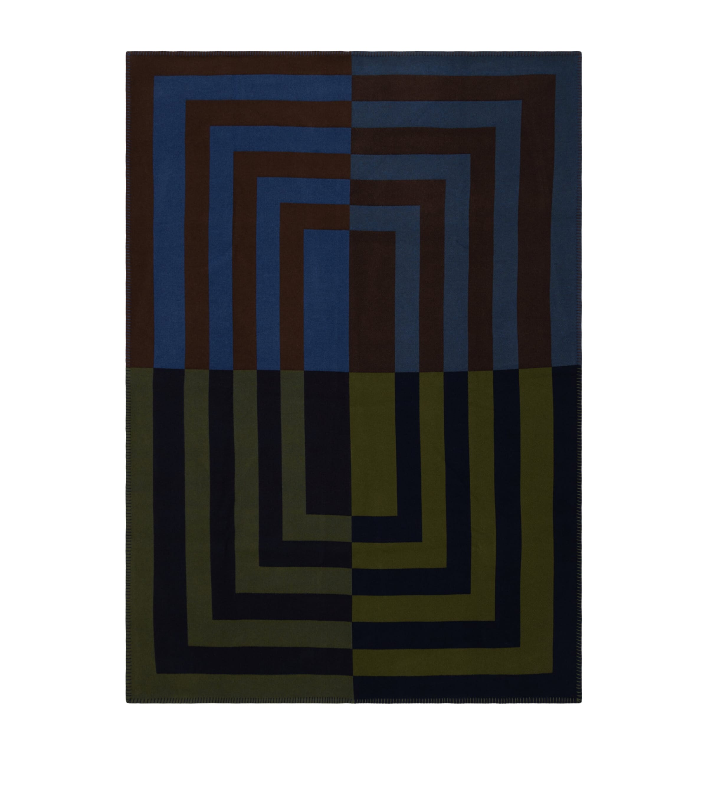 Merino Wool Maze Blanket