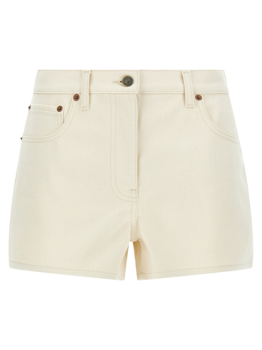 Beige VGold Shorts