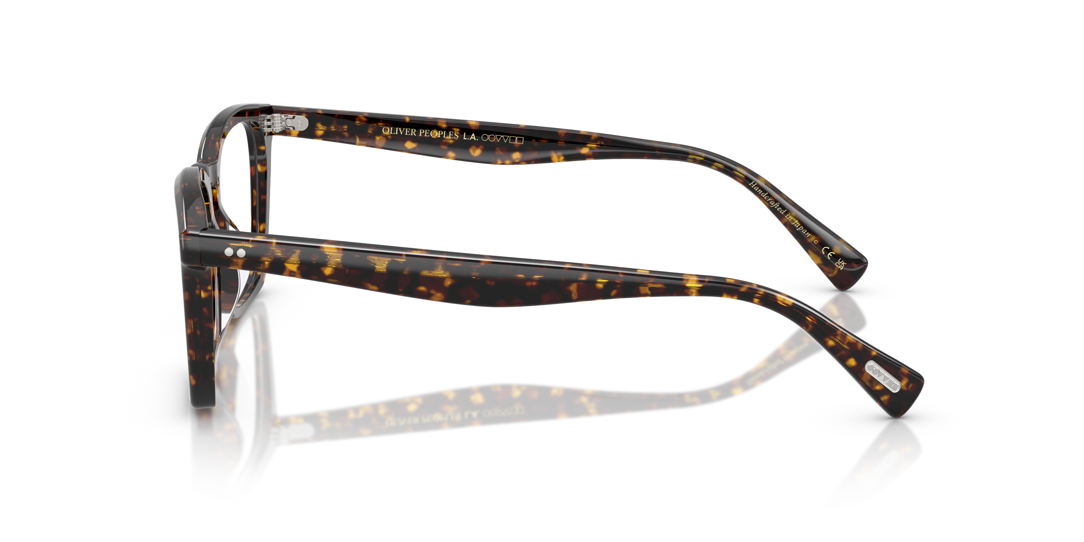 Oliver Peoples Herren Oliver Peoples OV5561U RAFKIN 1741 Optische Fassungen Acetat Schildkröte Transparent Quadratisch Norma