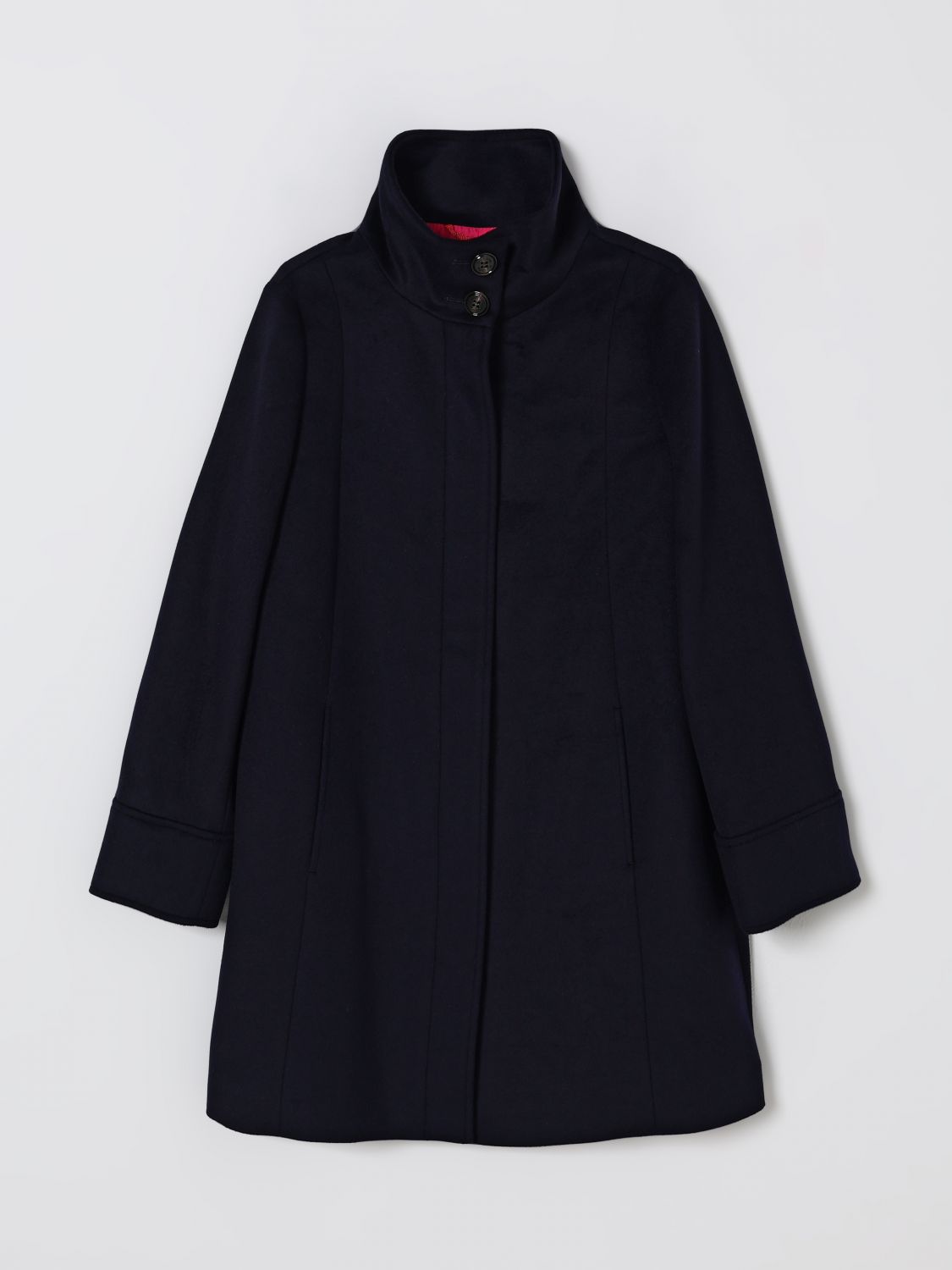 Coat Kids color Blue