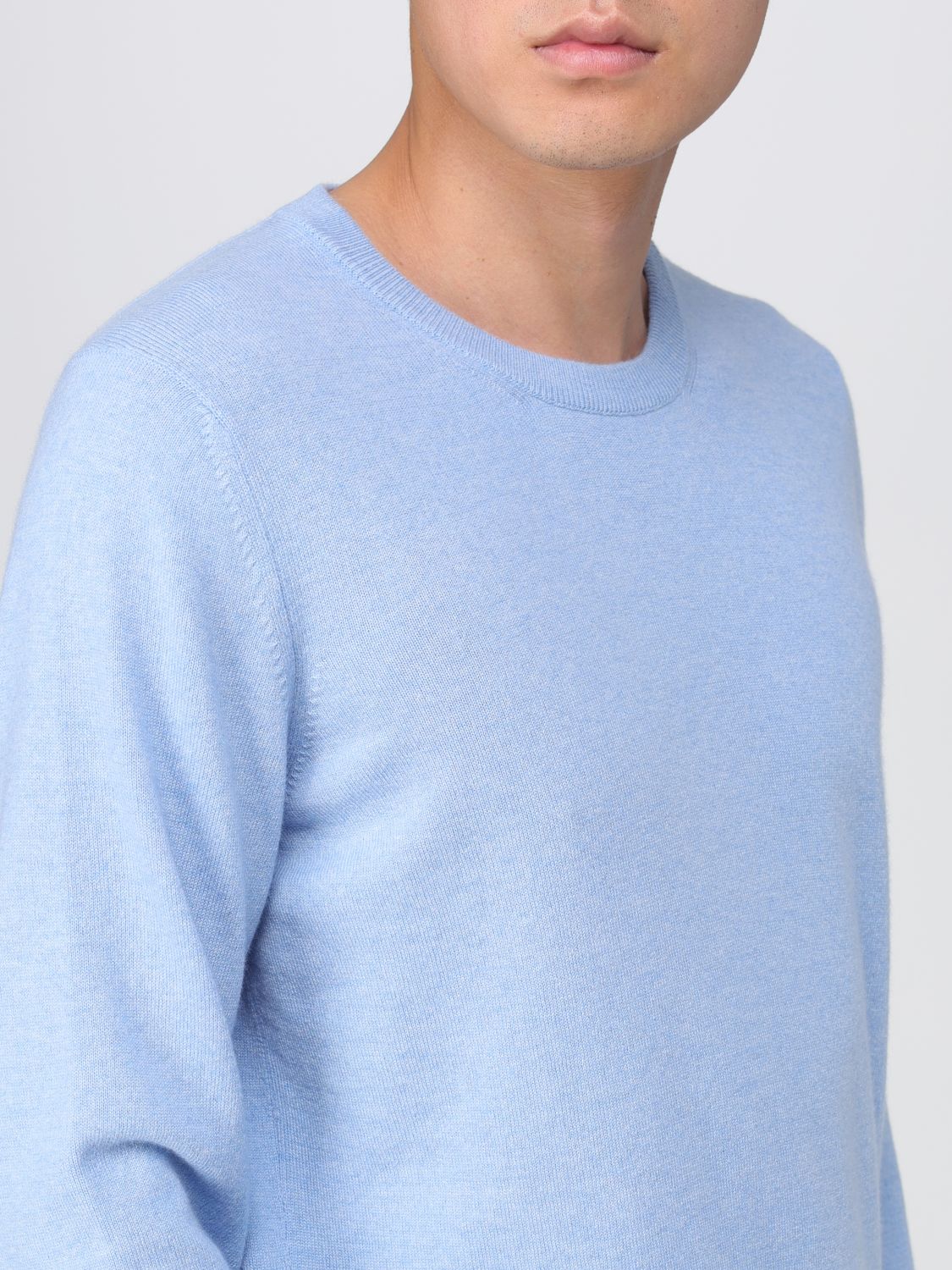 Sweater Men color Gnawed Blue