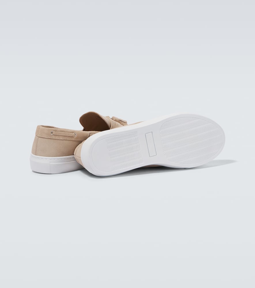 Frescobol Carioca Monta tassel suede loafers