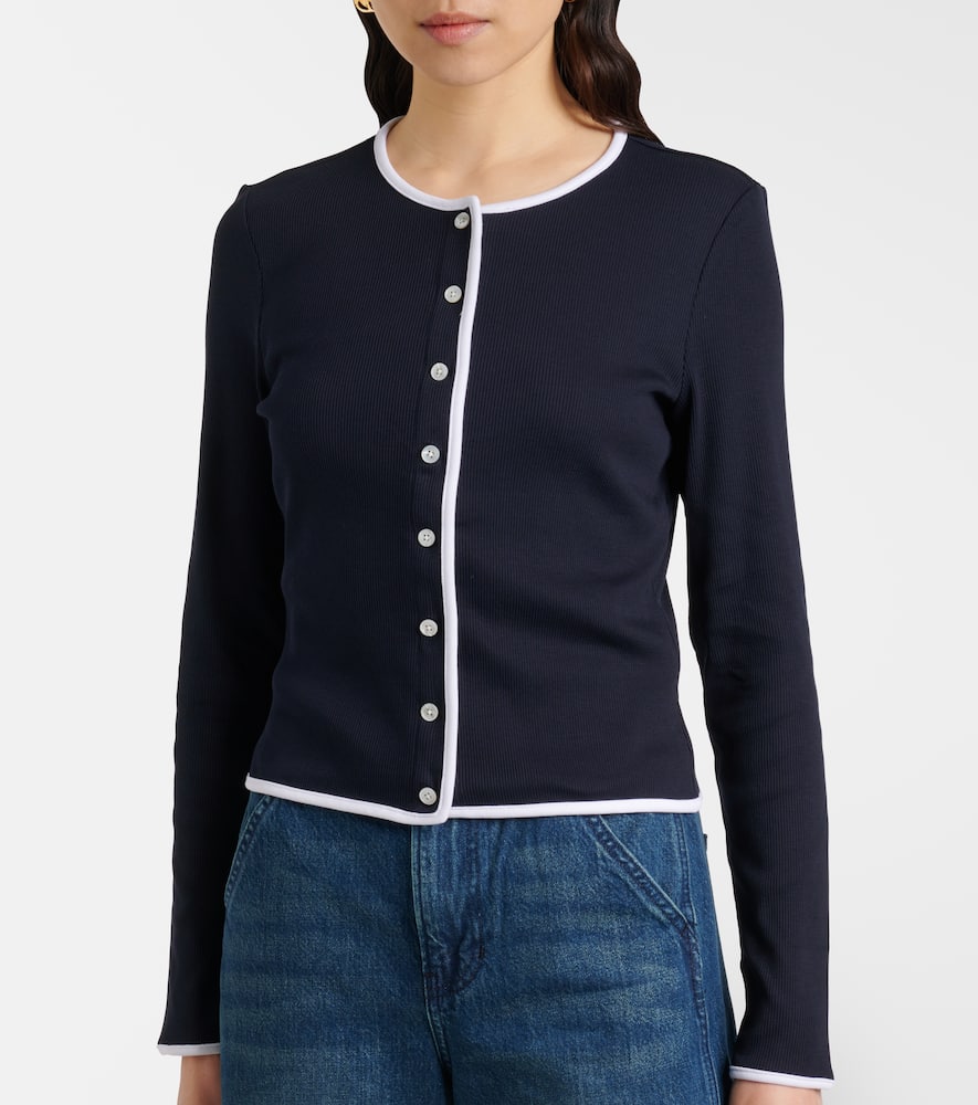 Wilmer cotton-blend cardigan