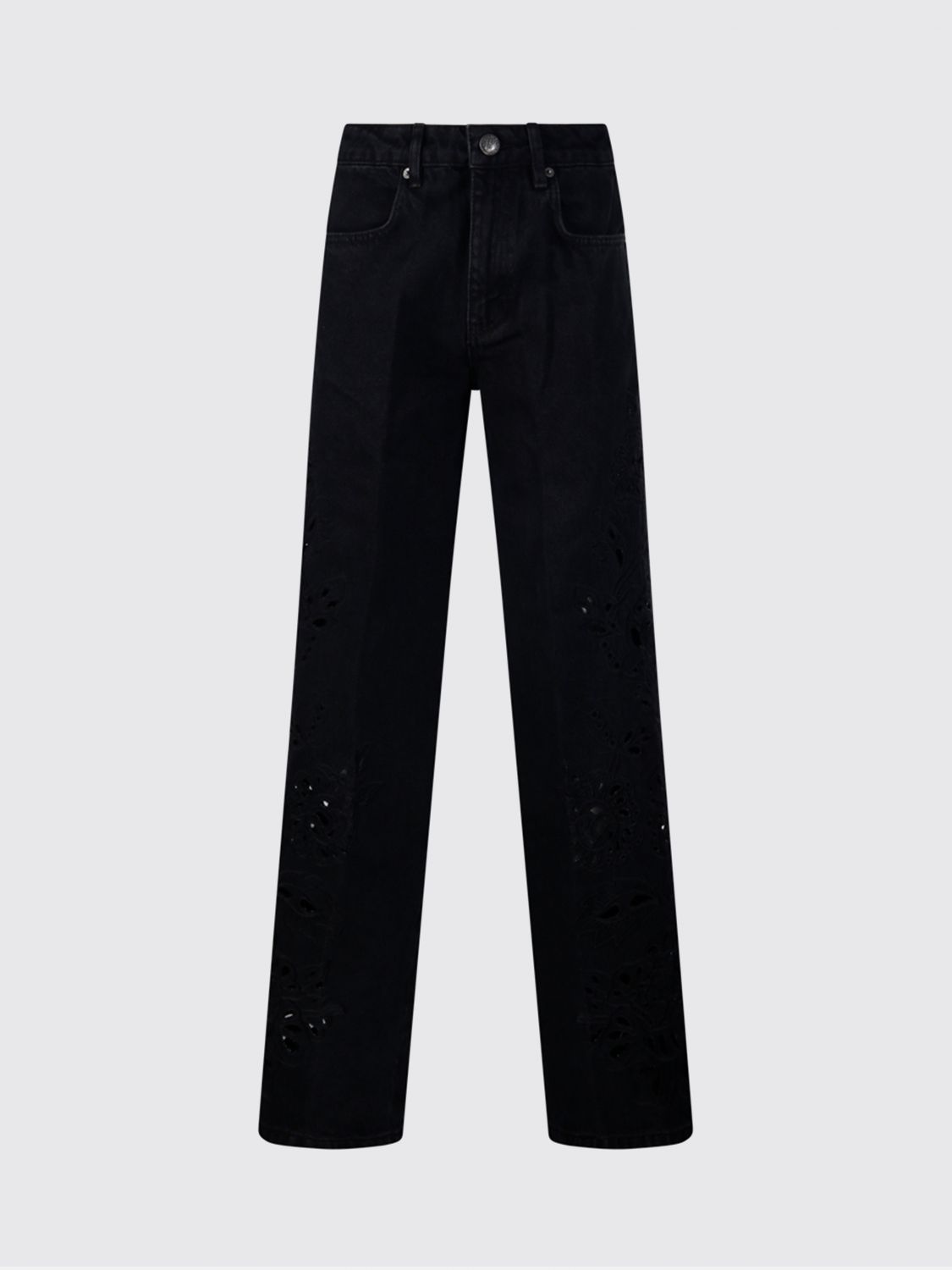 Jeans Woman color Black