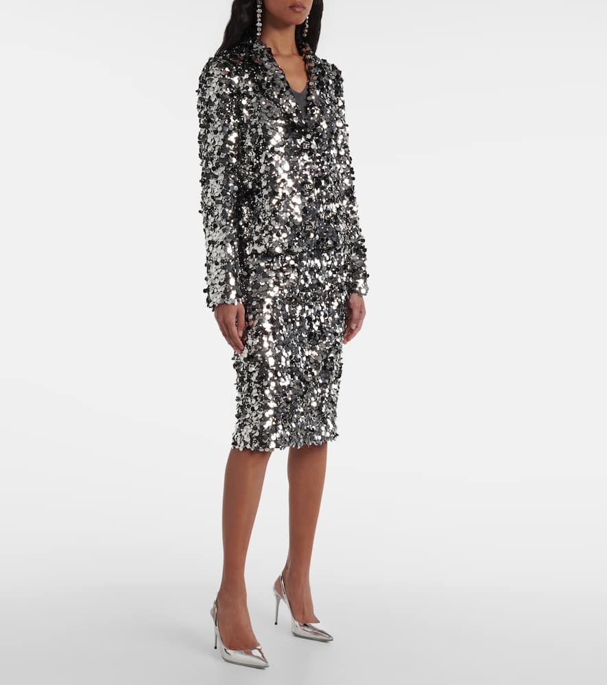 Sequined blazer