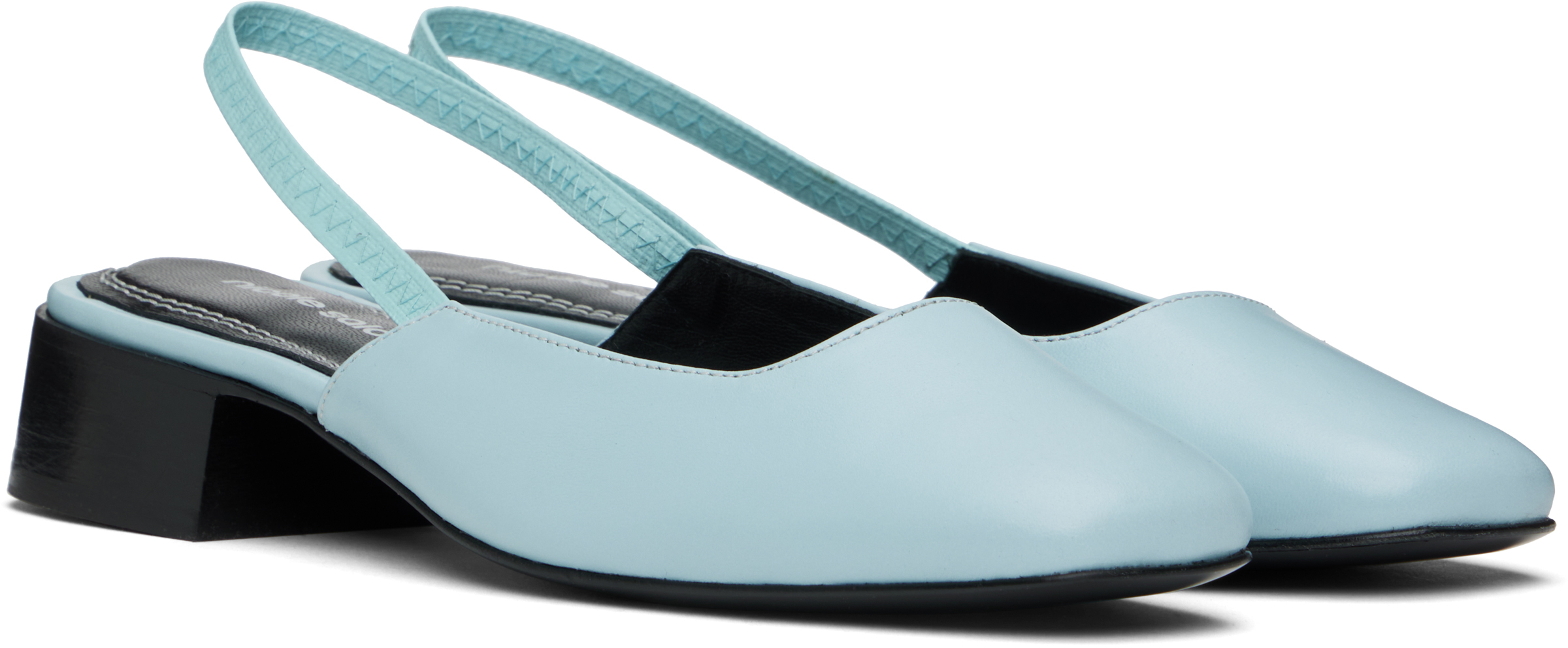 Nicole Saldaña Blue Paz Heels