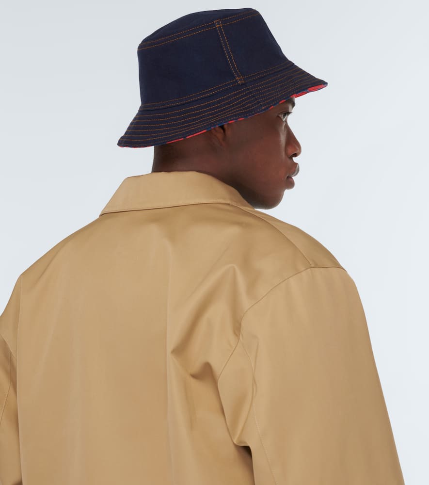 Denim bucket hat