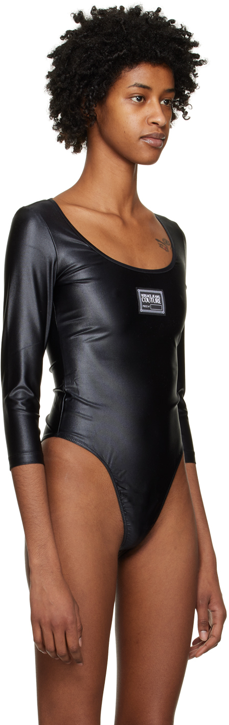 Black patch bodysuit