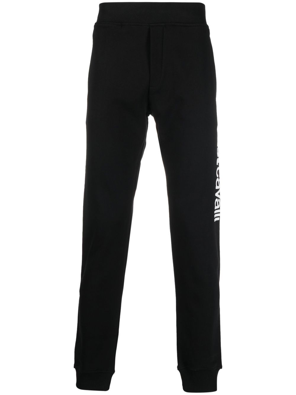 Logo-print cotton track pants - Blue