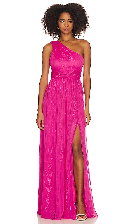 LIKELY ABENDKLEID NIXON in Fuchsia. Größe 4. Also in