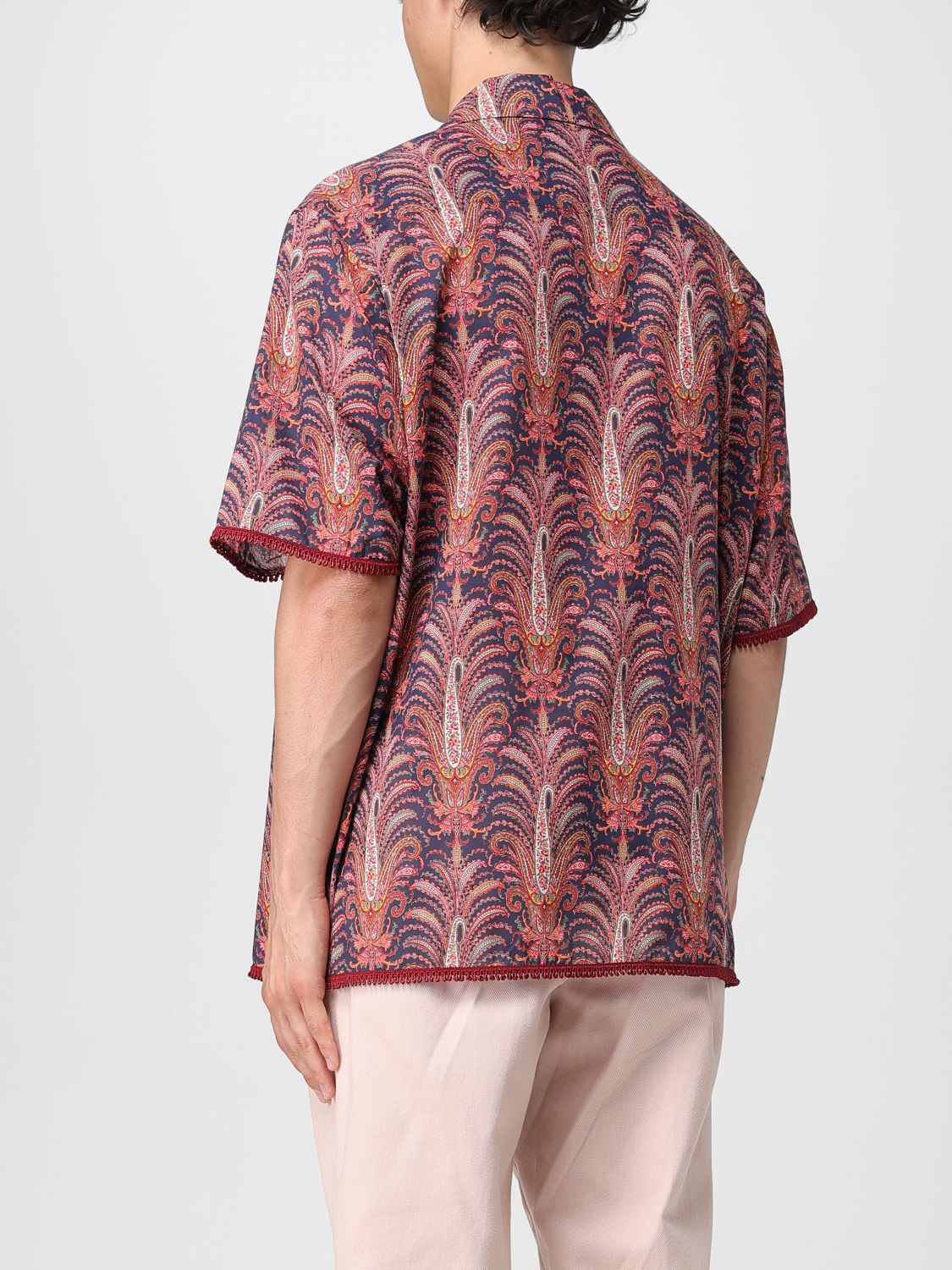 Shirt VALENTINO Men color Burgundy