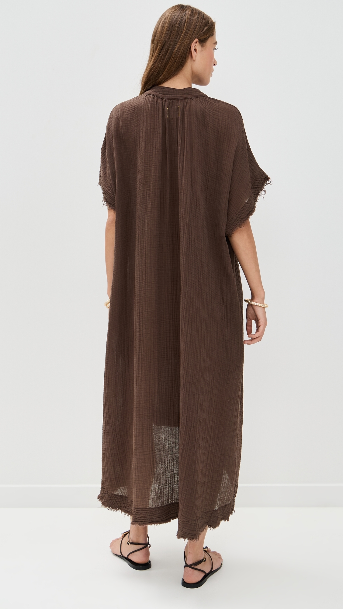 Tunisia Dress Chocolate One Size
