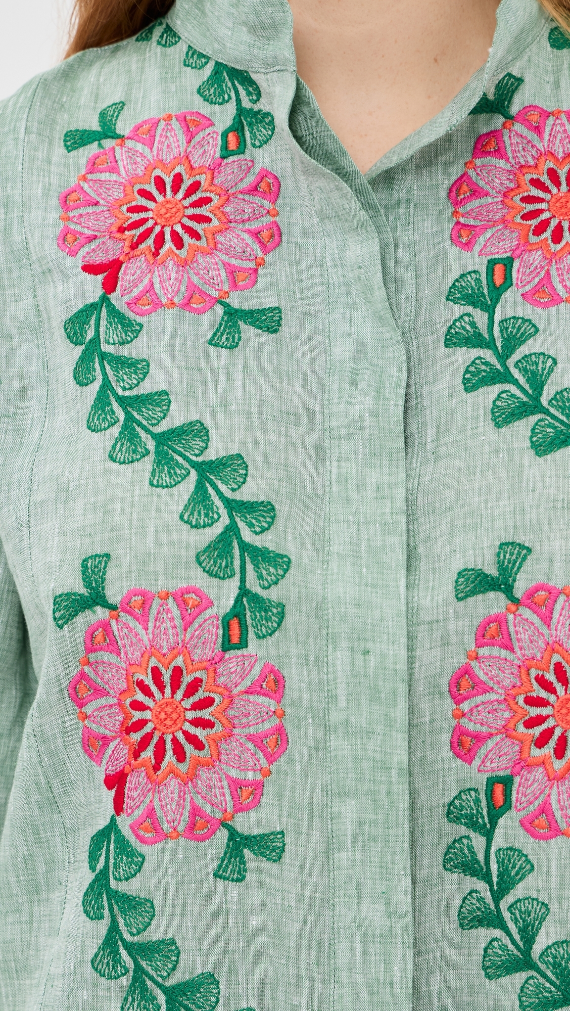 Cumino Dress Fuchsia/Oliva