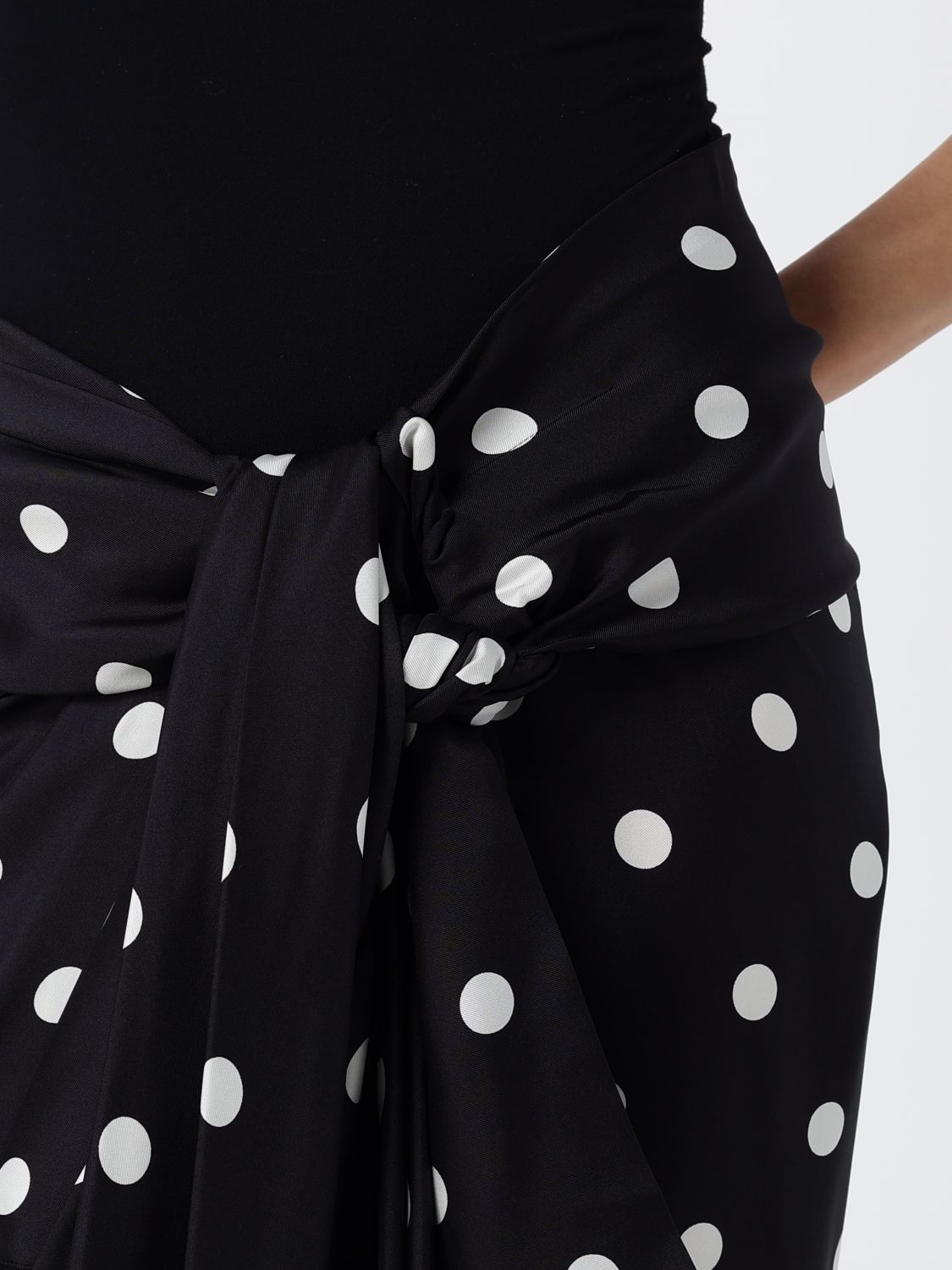 Skirt Woman color Black