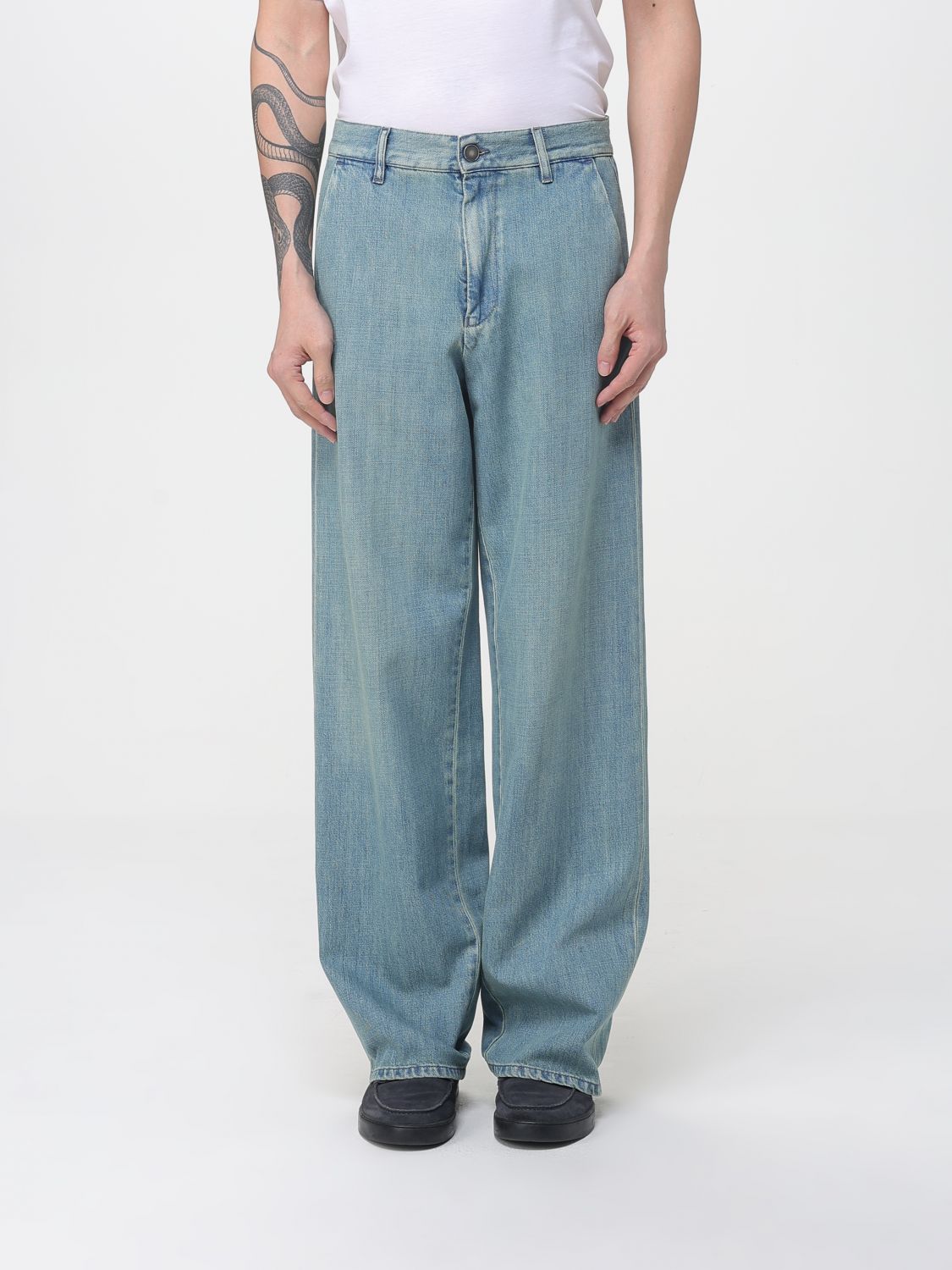 Jeans Men color Denim