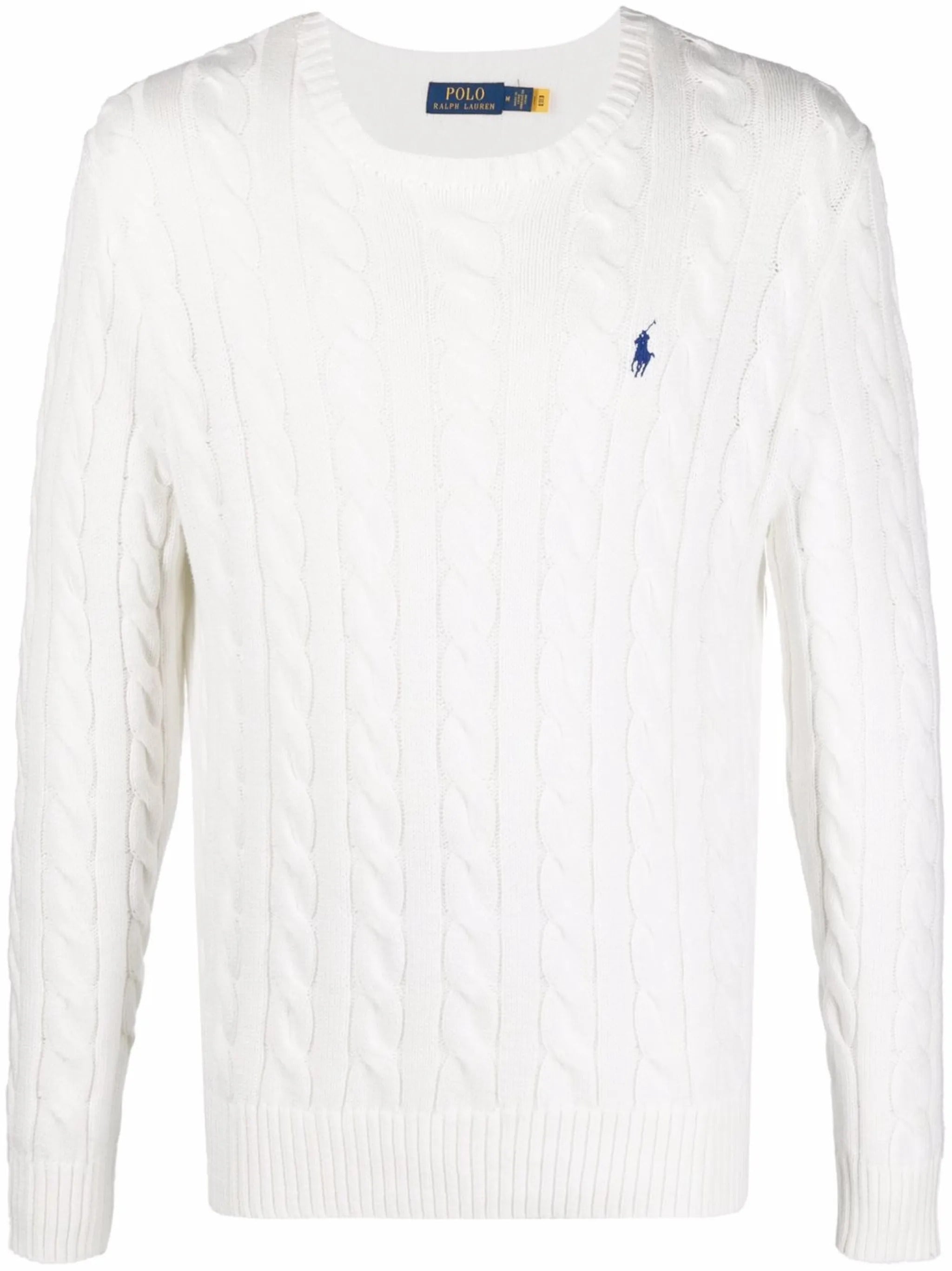 Casual Long Sleeve Rib-Knit Sweater - Size M