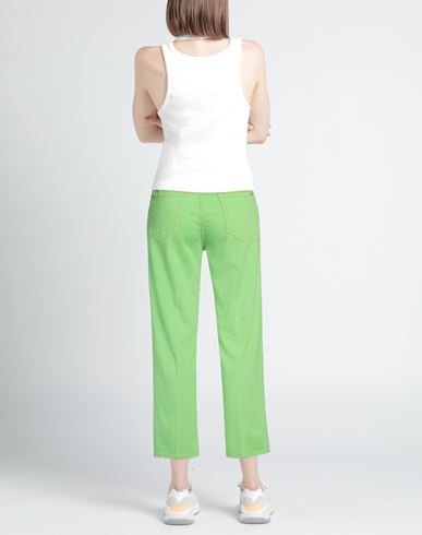 Woman Jeans Light green