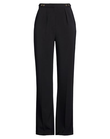 Woman Pants Black Size 10 Polyester, Elastane