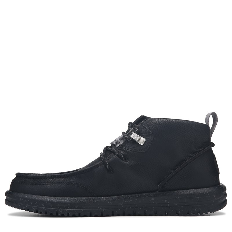 Men's Bradely Chukka Classic Casual Boots (Black/Grey)