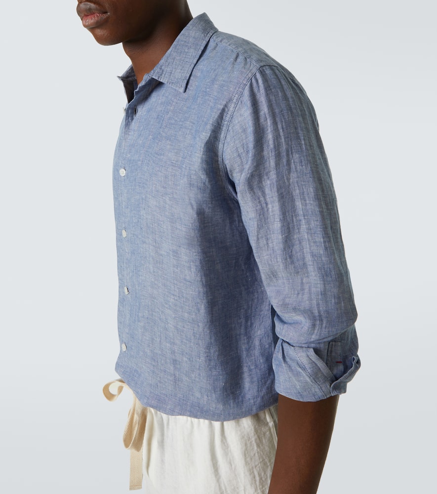 Justin linen chambray shirt