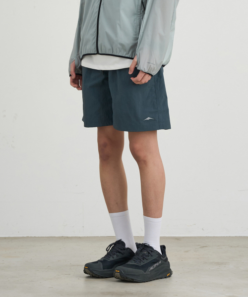 Nylon Logo Shorts