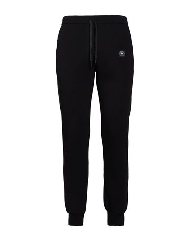 Man Pants Black Size XL Cotton, Polyester