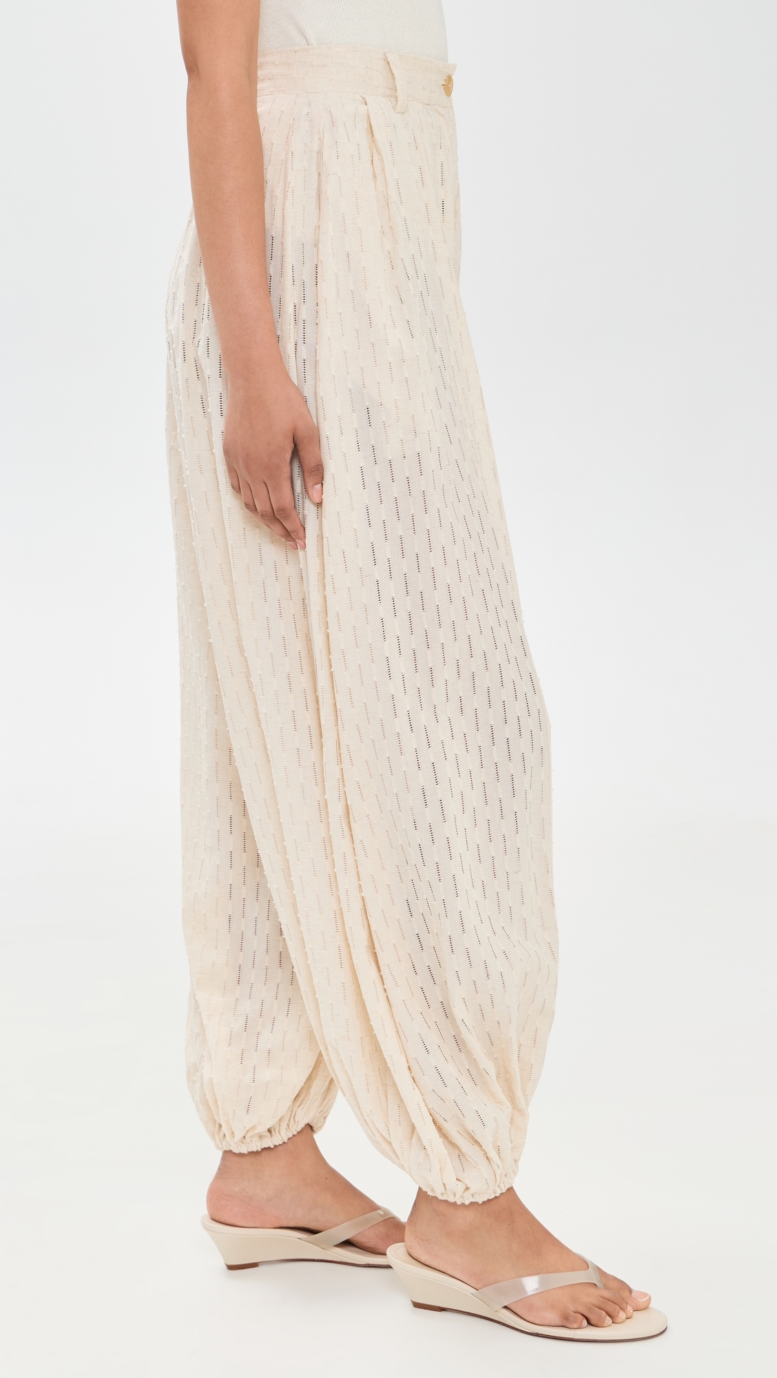 Dilan Lace Balloon Pants Butter