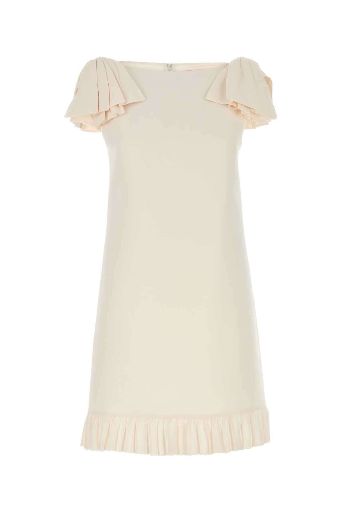 Solid Dress — Beige