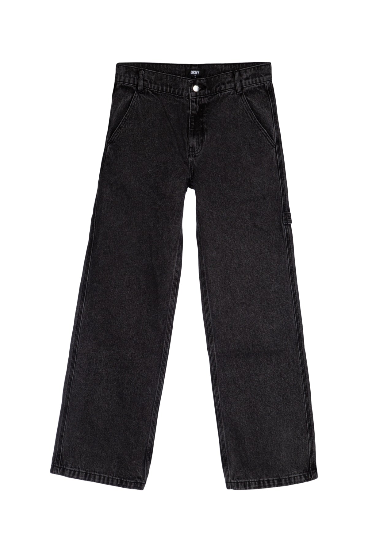 Five-Pocket Denim Jeans — Black
